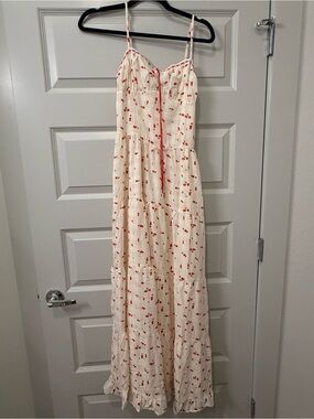 Pretty garbage maxi sundress